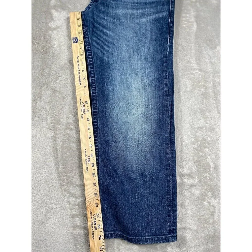 True Religion Devin Loose Straight Jeans Men’s Size 36X26 Medium Wash